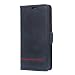 Produktbild JINQD Home Nützliche Handyhülle Hülle für Huawei Mate 20 Lite, Kratzfest rutschhemmend PU Leder Stitching Wallet Tasche für Huawei Mate 20 Lite (Color : Blue Huawei Mate 20 Lite)