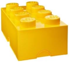 Artra Lego Storage Boxes Lego Brick 8 Yellow