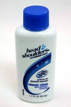Head & Shoulders Classic Clean Shampoo, Travel Size 1.7 Oz Per Pack X 36 Packs