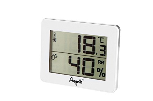 Digitales Hygrometer mit Temperaturanzeige von Angelo