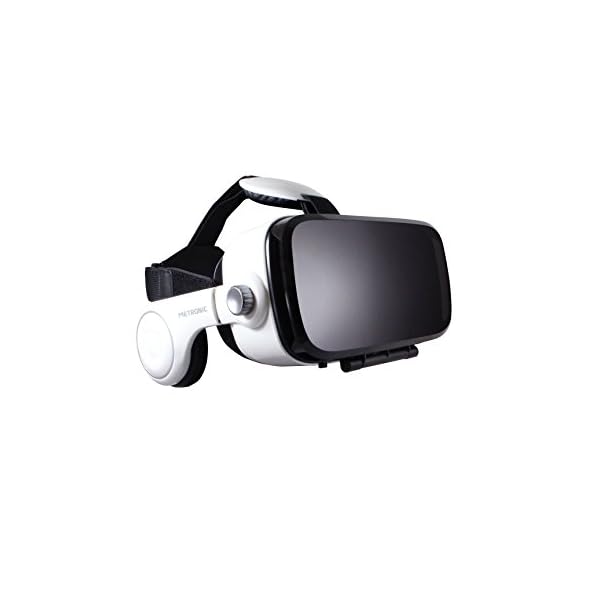 Metronic 476101 Virtual Reality-Kopfhörer VR360 weiß/schwarz