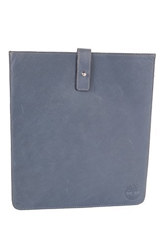 Preisvergleich Produktbild Timberland Unisex Tablet Sleeve Duxbury Echtleder (Blau)