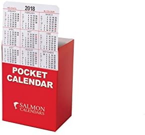 Pocket Calendar 2018 - Boldtype Series