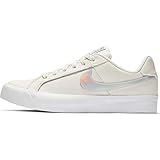  Nike Wmns Court Royale AC, Zapatillas de Tenis para Mujer, Blanco (Sail/White-Black-Gum Light Brown 104), 39 EU