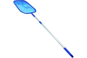 SUDS-ONLINE Swimming Pool Net, Leaf Skimmer with Telescopic Handle for Pools and Spas