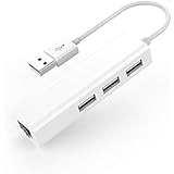 LENTION 3 USB Port Hub + RJ45 Lan Adapter Laptop Ethernet Dock Network Extender for MacBook Air Pro / Surface Book / DELL XPS / ASUS / LENOVO / HP