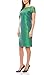 Produktbild Patrizia Dini Elegantes Grünes Seiden Etui-Kleid Cocktailkleid mit Spitze, Größe :38