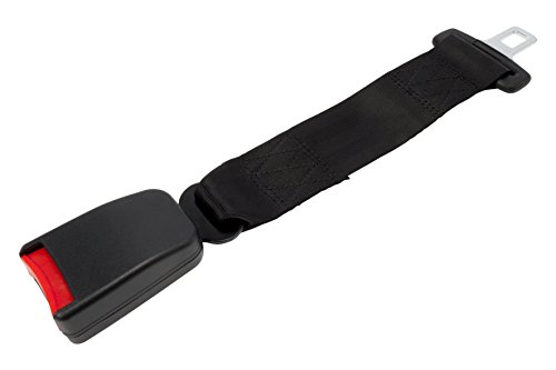 KIDS SAFE 1 Prolongador Negro Cinturon, 36 cm