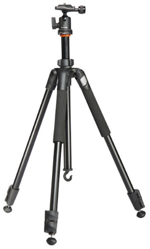 Vanguard Espod Plus 203AB Aluminiumstativ (2 Auszge, Belastbarkeit bis 2kg, max. Hhe 145 cm) mit Kugelkopf SBH-20