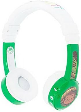 Lasse Spela Buddyphones Inflight Children's Headphones Foldable Design Plane, 6.5 x 19.5 x 23.5 cm, Available in a Range of Colours