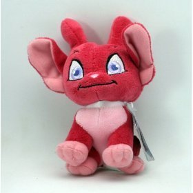 Preisvergleich Produktbild Neopets Series 5 Red Acara Plush with Keyquest Code by Neopets