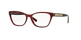 Genero: Womens Versace 0VE3265 Monturas de gafas, Transparente Red, 52 para Mujer