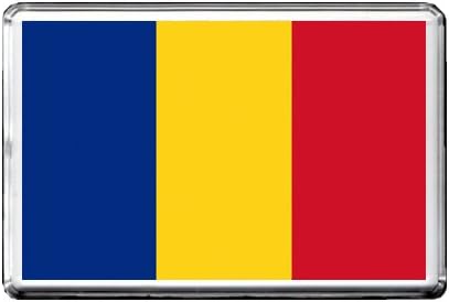 ROMANIAN ROMANIA FLAG - JUMBO FRIDGE MAGNET