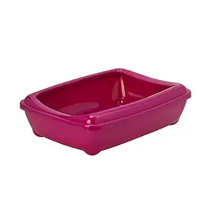 Moderna Arist-O-Tray Cat Litter Tray with Rim 20 Inch (Hot Pink), 1 Count