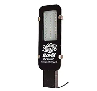 RaviX 24 Watt White Street Light Outdoor Industrial LED Light with 2 Year Warranty -Outdoor led Street Light (Pack of 1.)