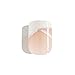 Bling Art False Nails French Manicure White Glitter 24 Full Cover Medium Tips UK