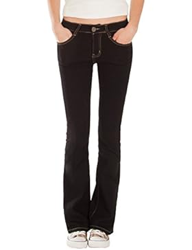 Fraternel Damen Jeans Hose Bootcut normal waist Stretch