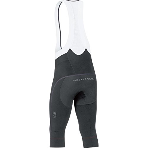 GORE BIKE WEAR Herren Warme 3/4 Rennrad-Hose mit Trägern, Sitzpolster, GORE Selected Fabrics, OXYGEN Partial Thermo Bibtights ¾ - 2
