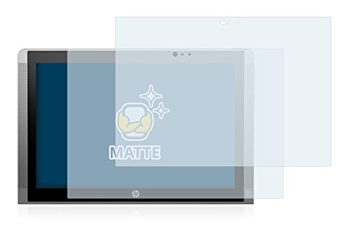 2x BROTECT Matte Displayschutzfolie für HP Pavilion x2 (2015) Schutzfolie Matt, Antireflex Folie - 2