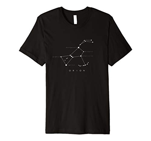 Constellation T-ShirtOrion Constellation T-Shirt - Astronomy Stargazing T-ShirtOEKO-TEX STANDARD 100