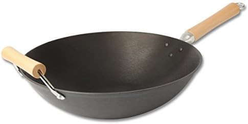 Joyce Chen 23-0001, 14 inch Lightweight Cast Iron Wok by Joyce Chen