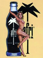 Magnet 6x8 cm Afri Cola Pinup Girl Magnete Magnetset 301/217