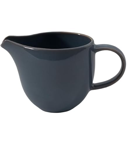 Villeroy & Boch Crafted Breeze Pot à Lait 200ml - Porcelaine Gris-Bleu Unique - Micro-ondes Et Lave-Vaisselle