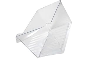 sparefixd Cajón de verduras para ensalada crujiente adecuado para frigorífico y congelador Zanussi