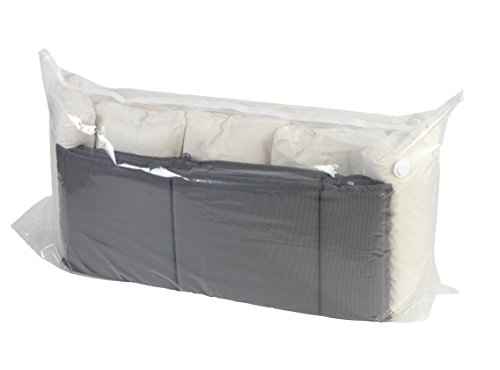 Wenko 3792767100 Vakuum Jumbo Cube XXL Aufbewahrungsbeutel, Polyethylen, transparent, 50 x 180 x 90 cm - 2