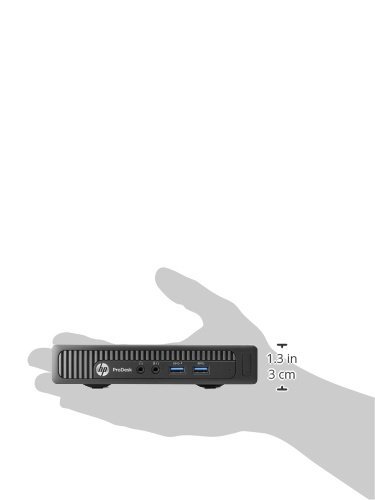 HP ProDesk 400 G1 (N9F35EA) Mini Desktop-PC (Intel Pentium G3250T, 4 GB RAM, 500 GB HDD, Win 7 Pro 64) schwarz - 6