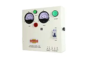 RAJLITE 3 HP Control Panel for Single Phase Submersible Open-well Motor Pump (Multicolour)