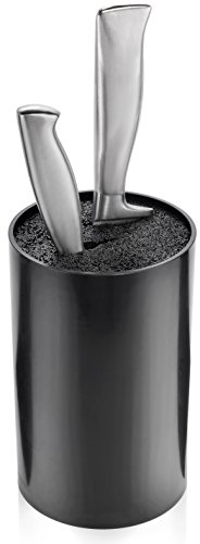 Bluespoon Messerblock mit Borsteneinsatz | Ø ca. 11 cm Höhe ca. 18 cm | Verstauen Sie Ihre Messer einfach und stilvoll - 2