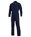 Price comparison product image Alexandra STC-W108NA-112T Proban Flame Retardant Coverall, Plain, Tall, 100% Cotton, 112 cm, Chest: 44", Navy