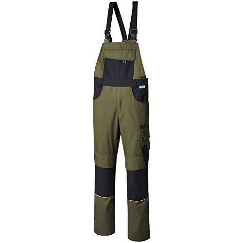PIONIER WORKWEAR Herren Latzhose Resist 1 in oliv (Art.Nr.9471)