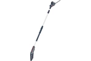 AL-KO Akumulatorowe nożyce do żywopłotu HTA 1845, akumulator litowo-jonowy 18 V, długość cięcia 45 cm, maks. grubość cięcia 15 mm, regulacja kąta 135 stopni, czarno-srebrne