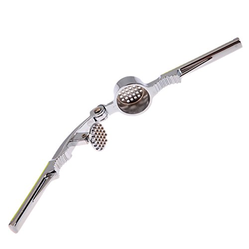 dekawei Edelstahl Knoblauchpresse Knoblauch Crusher, Walnuss, offene Werkzeuge, Knoblauch Drücken, Ingwer, Fleischwolf, Crusher, Chopper, Nussknacker grün - 8