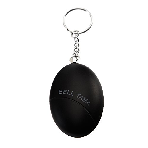 Preisvergleich Produktbild KOBERT GOODS – Personalalarm Taschenalarm bzw. Schlüsselanhänger in Schwarz mit Stift zum Herausziehen und 120 dB Sirene Zum Einsatz als Selbstschutz, Selbstverteidigung, Mini-Alarmanlage und Personalalarm