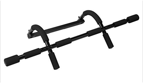 DOOR MOUNTED GYM EXERCISE BAR CHIN UPS / SIT UP PULL UPS PUSH UP,12 WORKOUTS