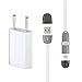 Produktbild Electraline 92284. Kabel von Daten und Ladekabel Lightning 1.5 m mit Ladegerät und USB-Adapter für Android und iPhone