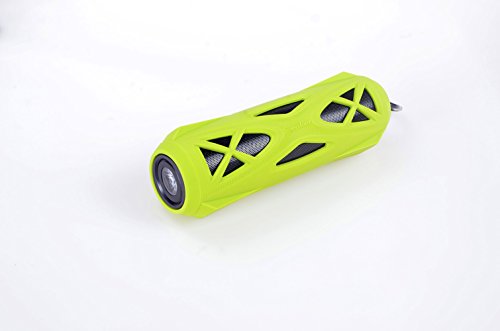 Preisvergleich Produktbild IPX7 Wasserdicht Stereo Tragbare Multifunktions-Bluetooth-Sport-Lautsp... Unterstützung Mobile Macht, Mikrofon, Notfall Taschenlampe, TF-Kartenfunktion, Geeignet Für Outdoor-Reiten Wandern Camping,Green