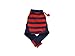 100% merino wool baby soaker diaper cover longies (M, Dark blue-Red)