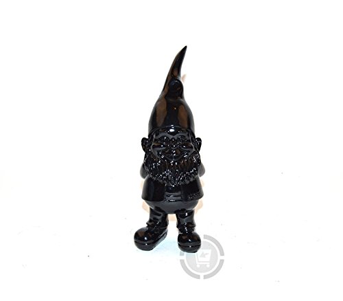Stone-Lite Stoobz - Figur - Gartenzwerg - 20 cm - Schwarz
