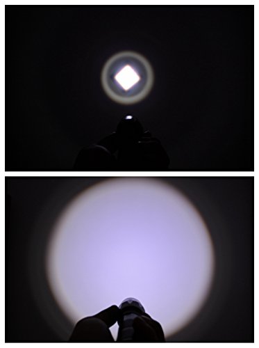 TGLOE (Tm) -1600LM CREE XM-L T6 LED ZOOMABLE Taschenlampe 2X 18650 Akku Ladegerät - 3