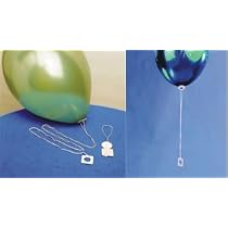 ZIBI-Oeko-Fix Helium-Ballonverschluss – 100 Stück – Eco-friendly & Einfach Zu Verwenden