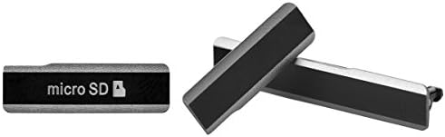 Hedywei Sim / USB Card Slot Cover Dust Cap For Sony (Xperia Z1, Black)