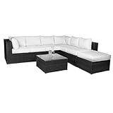 Die Lounge-Garnitur wirkt durch ihr modernes und klares Design und ist sofort nach Lieferung einsatzfähig, weil sie keines Zusammenbaus bedarf - Die Möbelstücke werden bereits zusammengesetzt geliefert, sodaß keinerlei Montage mehr erfolgen muss