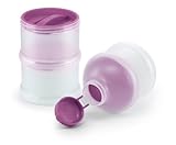 NUK 10256328 Milch Powder Dispensers BPA-Free Purple (Set of 3)