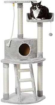 AmazonBasics Cat Tree with Platform, Grey ,X-Large