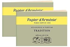 Papier d´Arménie Tradition - 2 carnets triple -