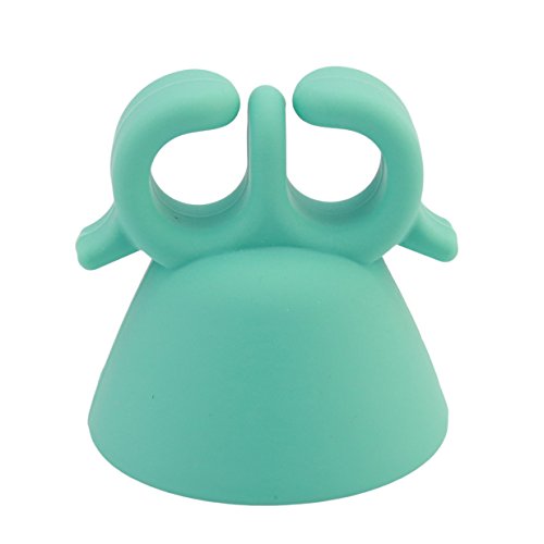 Lalang Wearable Nail Polish Holder Nail Polish Holder Ring Fits All Finger (Green)
